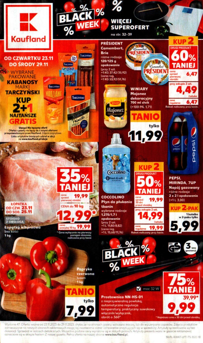 Kaufland Gazetka od 23.11 do 29.11.2023