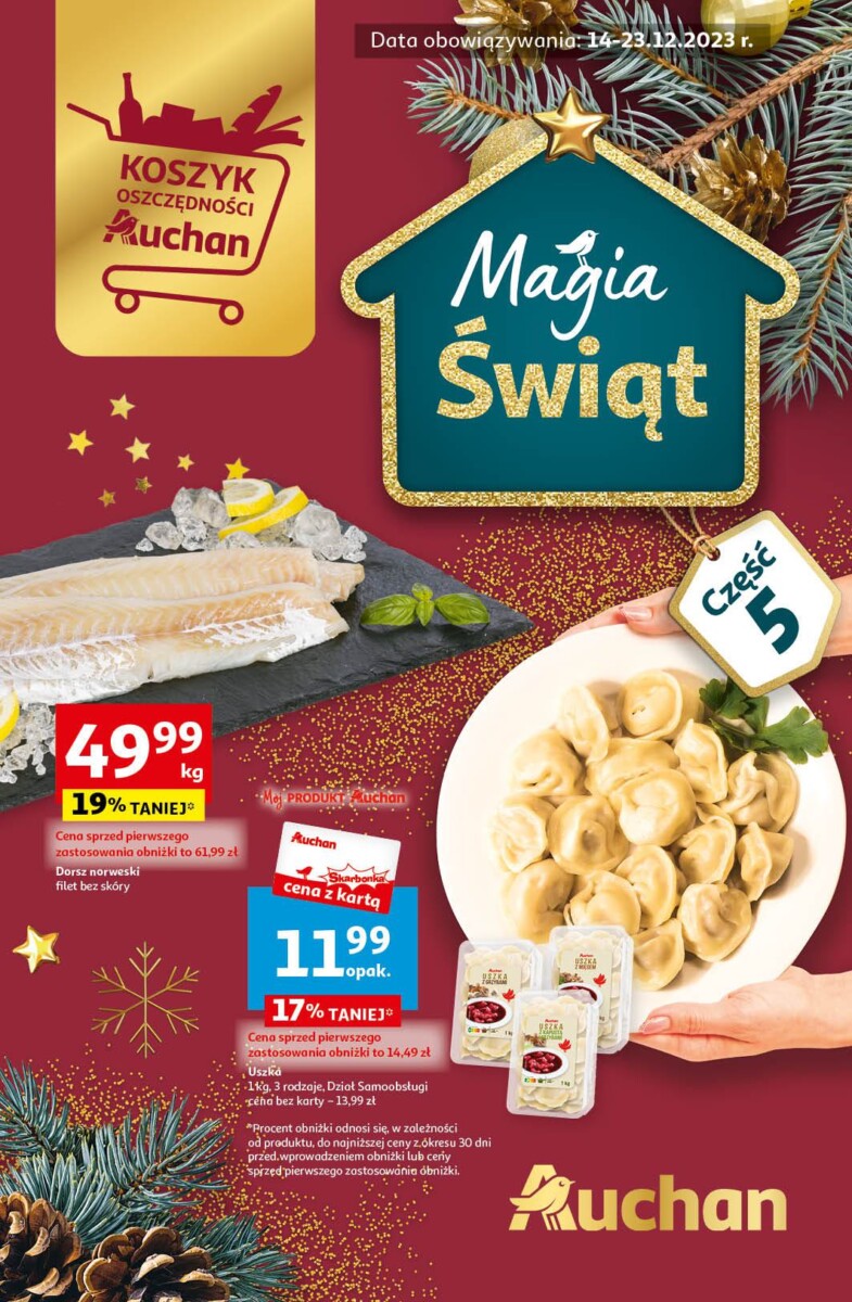 Gazetka Auchan od 14.12.2023 do 23.12.2023 - Hypermarket