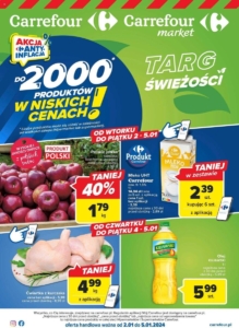 Gazetka CARREFOUR Market od 02.01.2024 do 05.01.2024