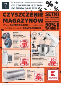 Kaufland Gazetka od 18.01.2024