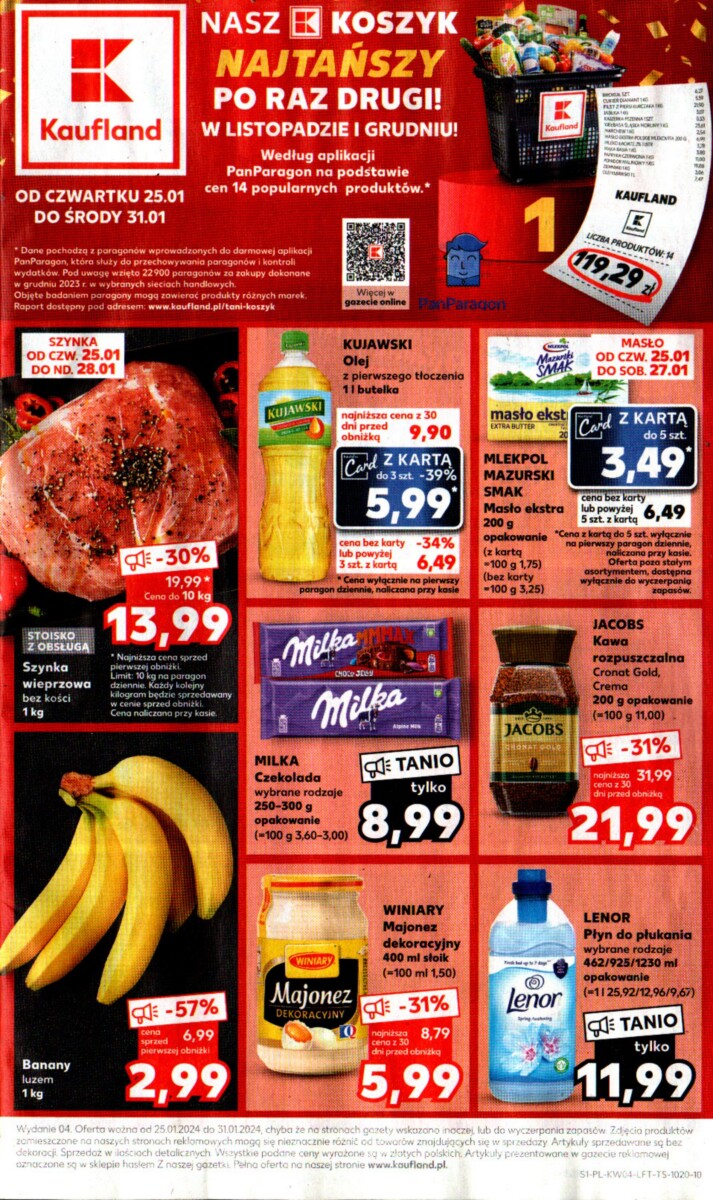 Kaufland Gazetka od 25.01.2024 do 31.01.2024