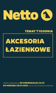 Gazetka NETTO od 22.01.2024 do 28.01.2024 - non food