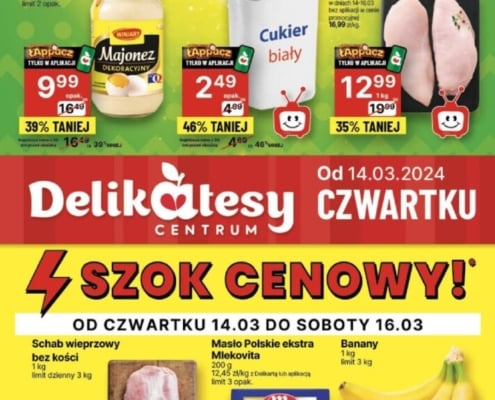 Gazetka Delikatesy Centrum od 14.03 do 20.03.2024