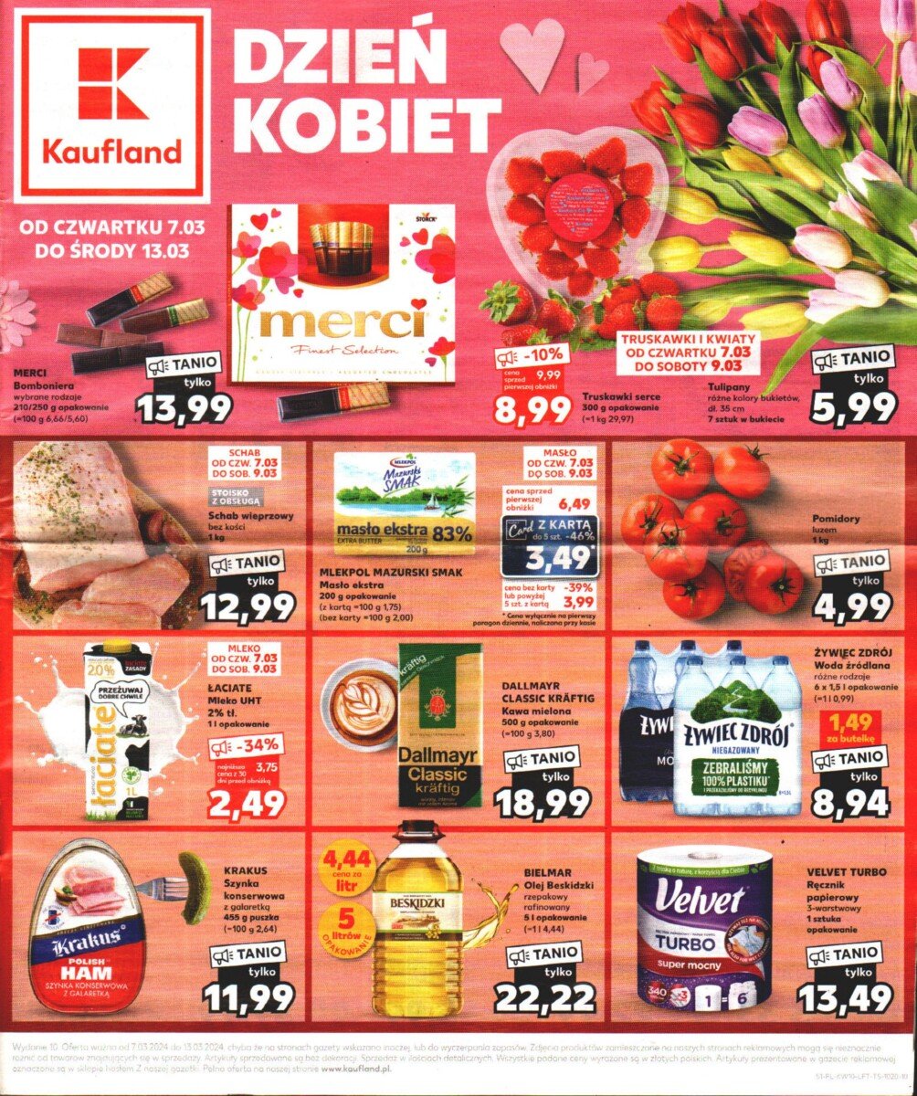 Kaufland Gazetka od 07.03 do 13.03.2024