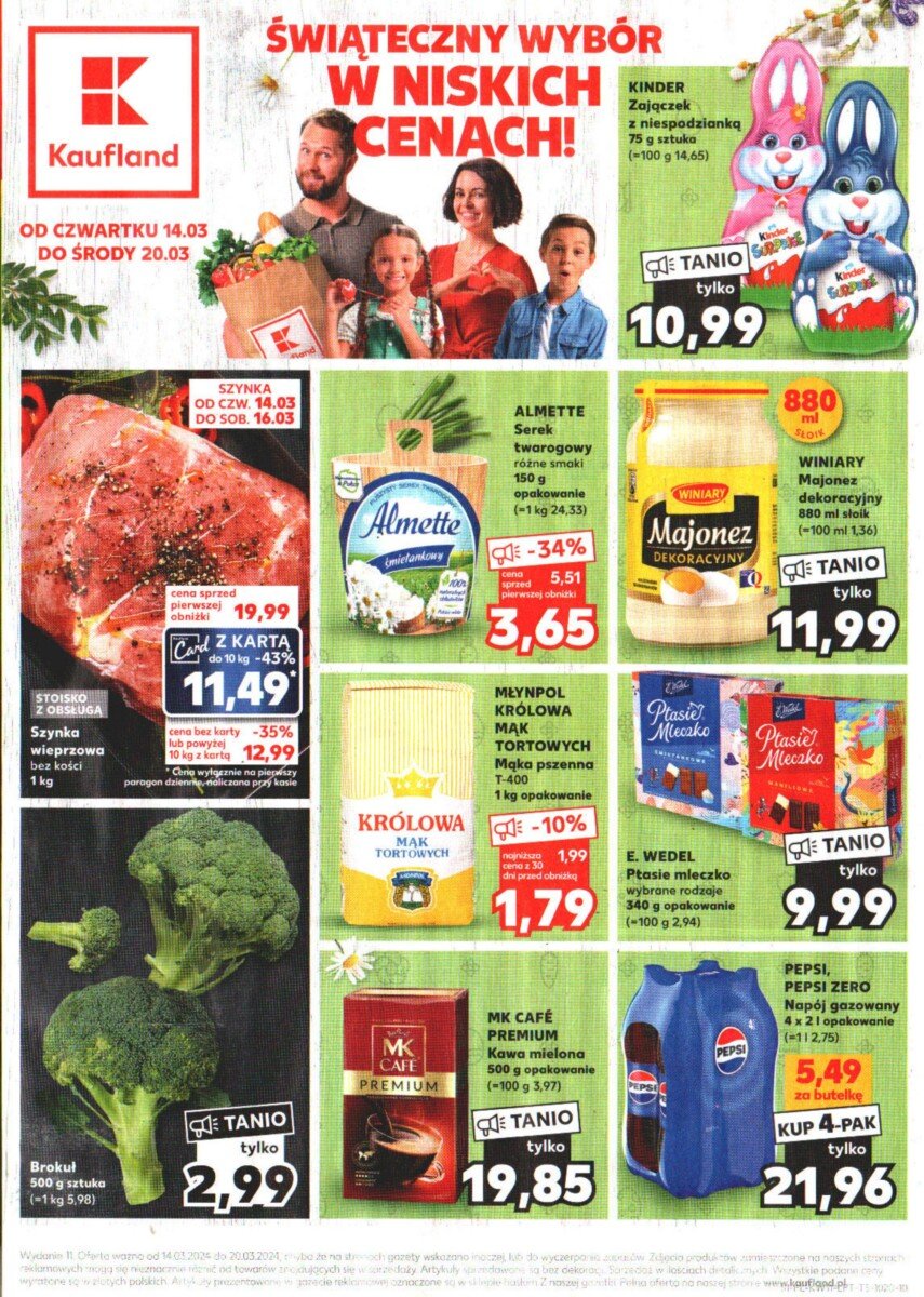 Kaufland Gazetka od 14.03.2024 do 20.03.2024