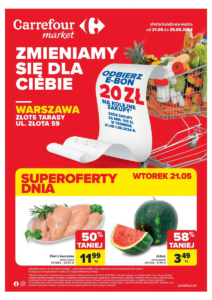 Gazetka CARREFOUR od 21.05.2024 do 25.05.2024