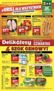 Gazetka Delikatesy Centrum od 30.05.2024 do 05.06.2024