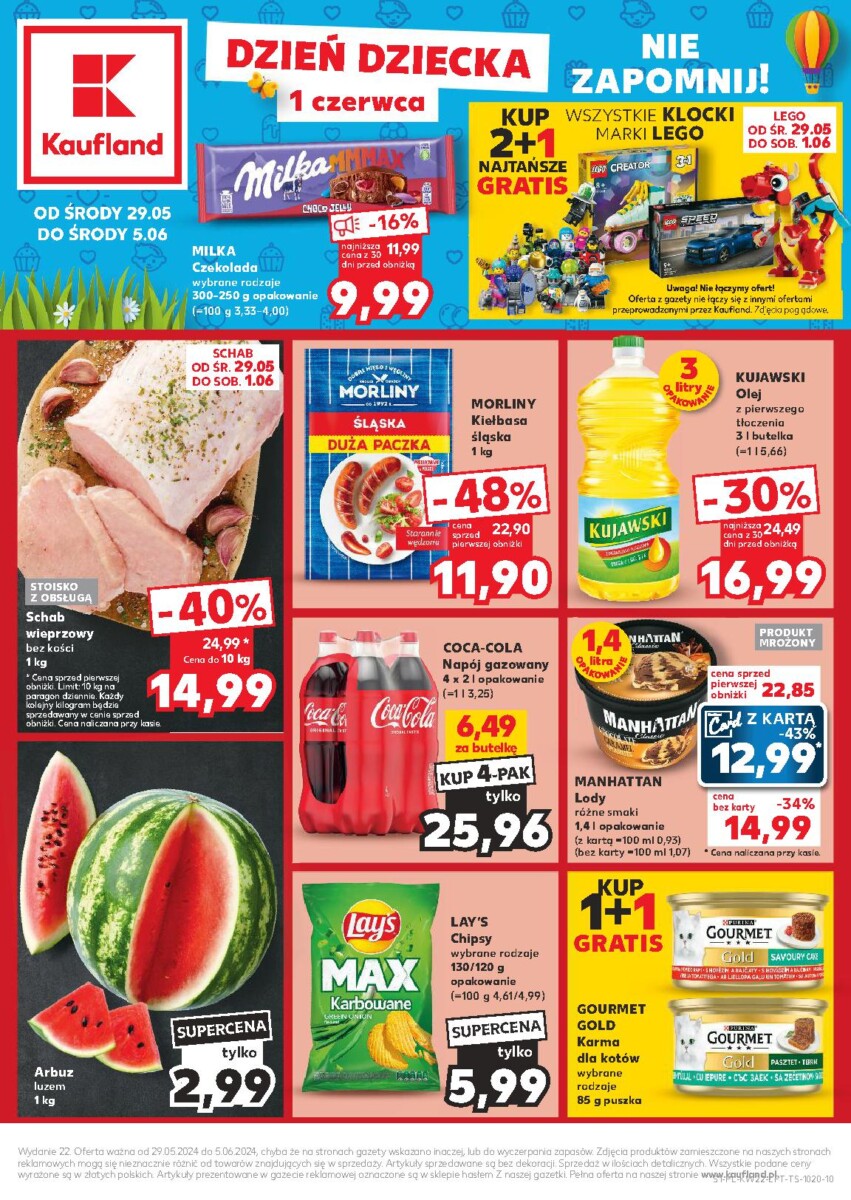 Kaufland Gazetka od 29.05.2024 do 04.06.2024