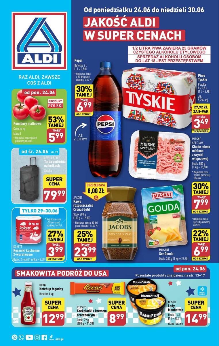 Gazetka ALDI od 24.06.2024 do 30.06.2024