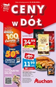 Gazetka Auchan od 13.06.2024 do 19.06.2024 - Hypermarket