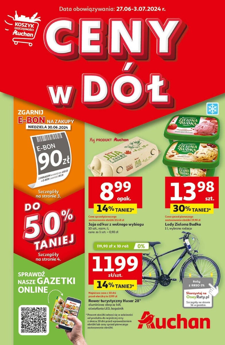 Gazetka Auchan od 27.06.2024 do 03.07.2024 - Hypermarket