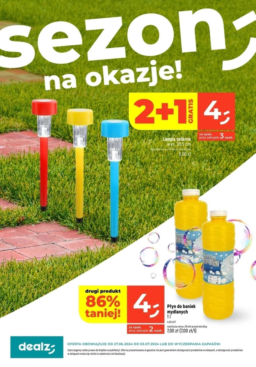 Gazetka Dealz od 27.06.2024 do 03.07.2024 - non food