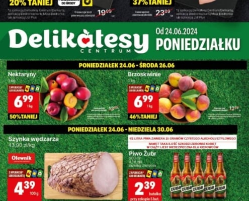 Gazetka Delikatesy Centrum od 24.06 do 30.06.2024