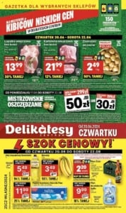 Gazetka Delikatesy Centrum od 20.06.2024 do 26.06.2024