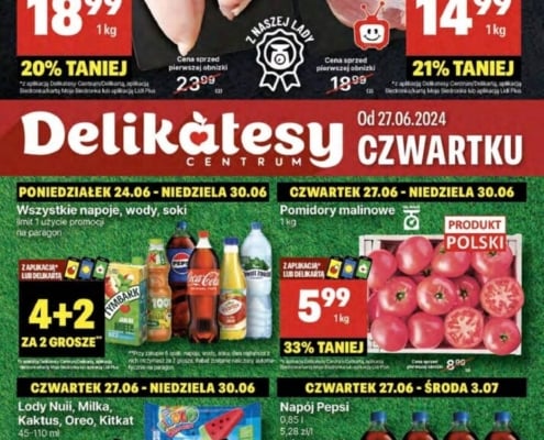 Gazetka Delikatesy Centrum od 27.06.2024 do 03.07.2024