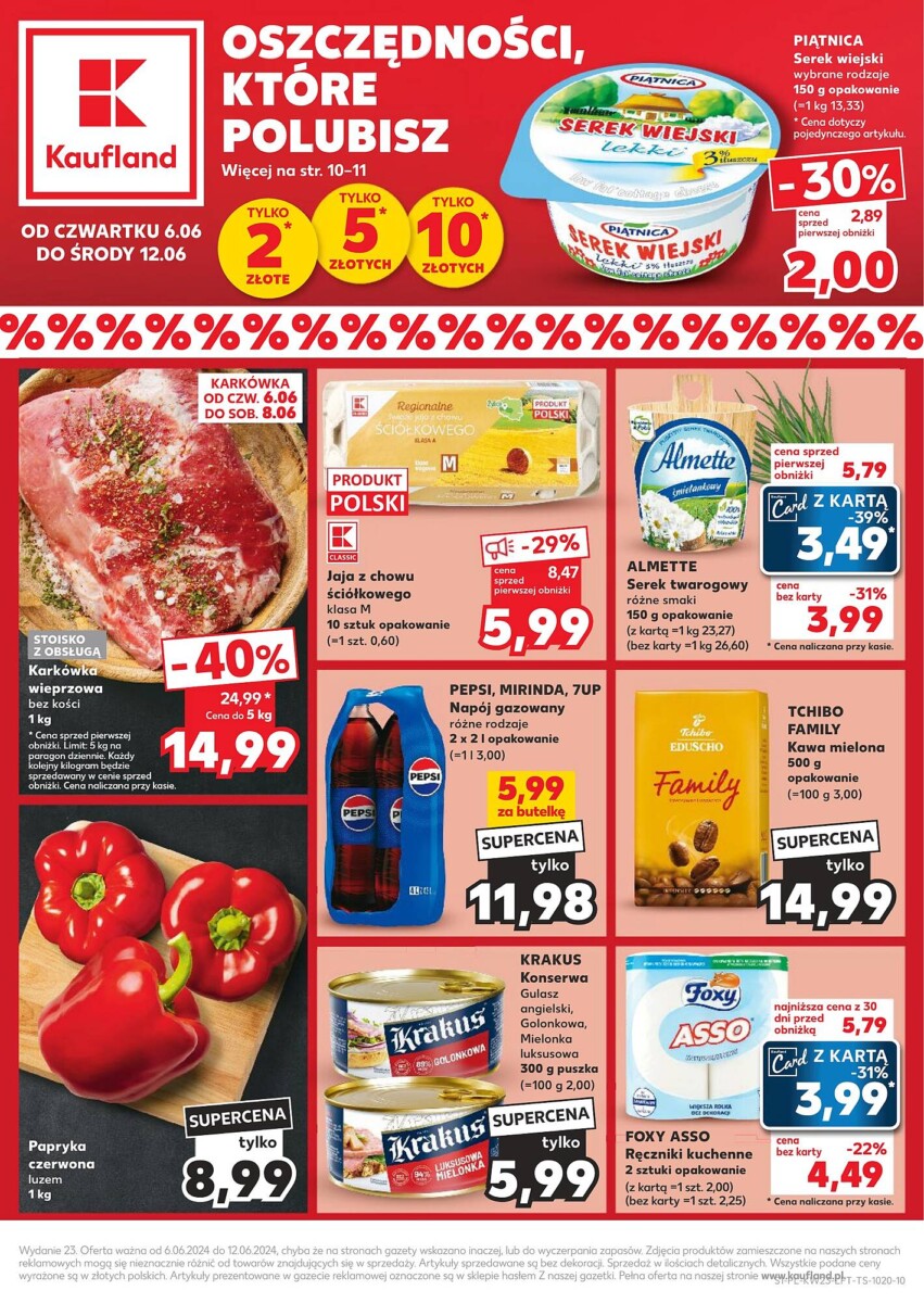 Kaufland Gazetka od 06.06.2024 do 12.06.2024