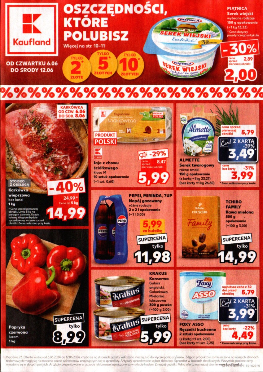 Kaufland Gazetka od 06.06.2024 do 12.06.2024