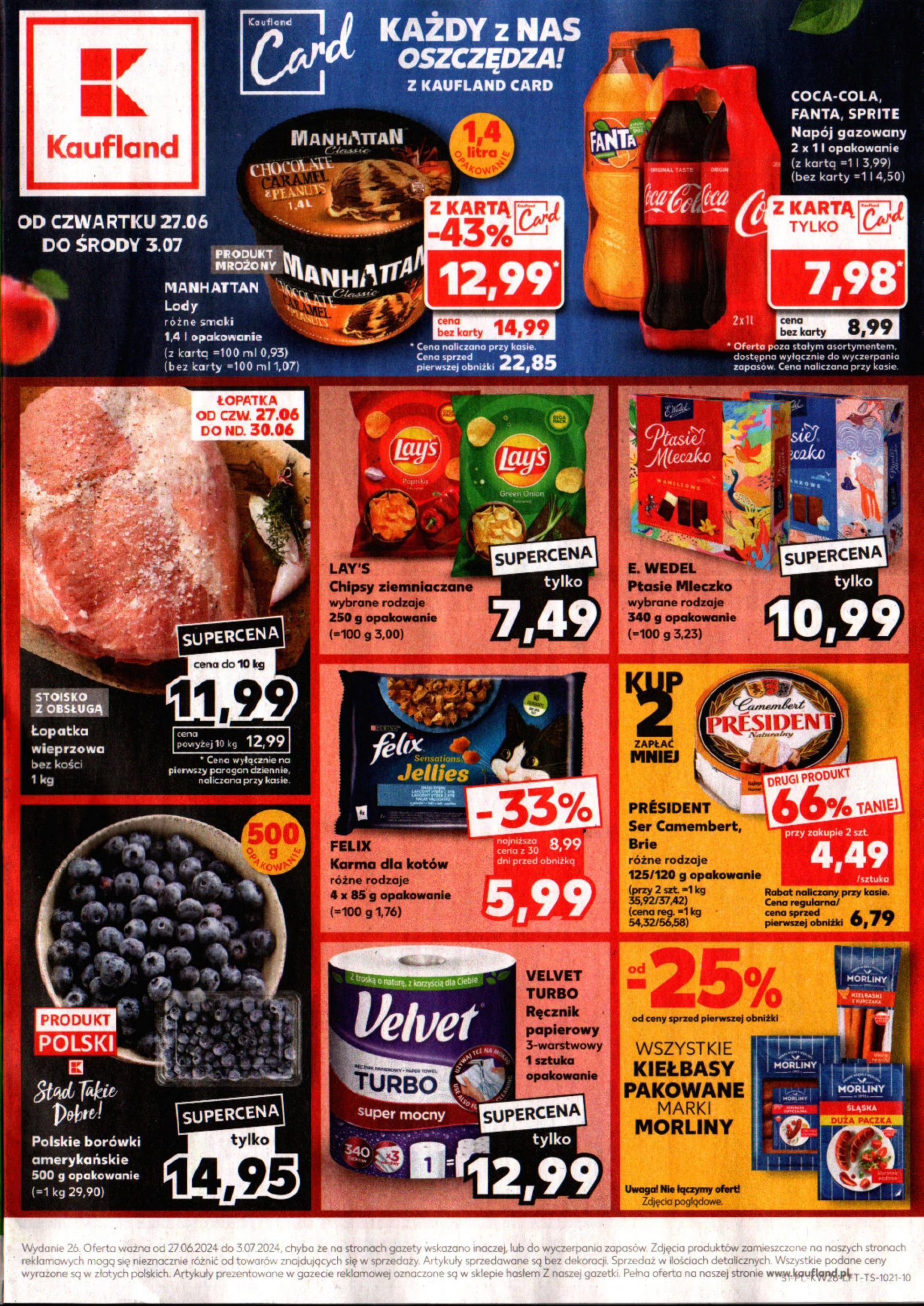 Kaufland Gazetka od 27.06.2024 do 03.07.2024