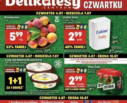 Gazetka Delikatesy Centrum od 04.07.2024 do 10.07.2024