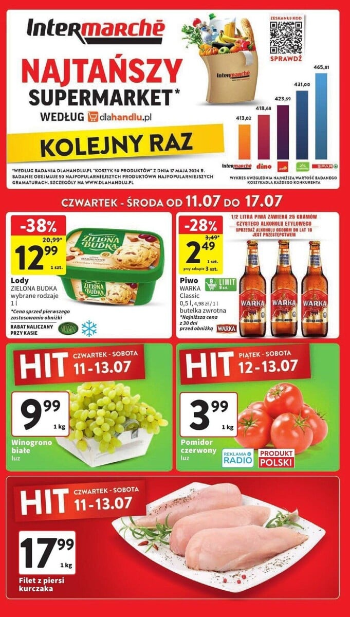 Gazetka INTERMARCHE od 11.07.2024 do 24.07.2024