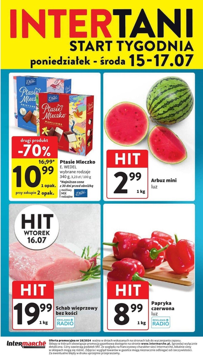 Gazetka INTERMARCHE od 15.07.2024 do 17.07.2024