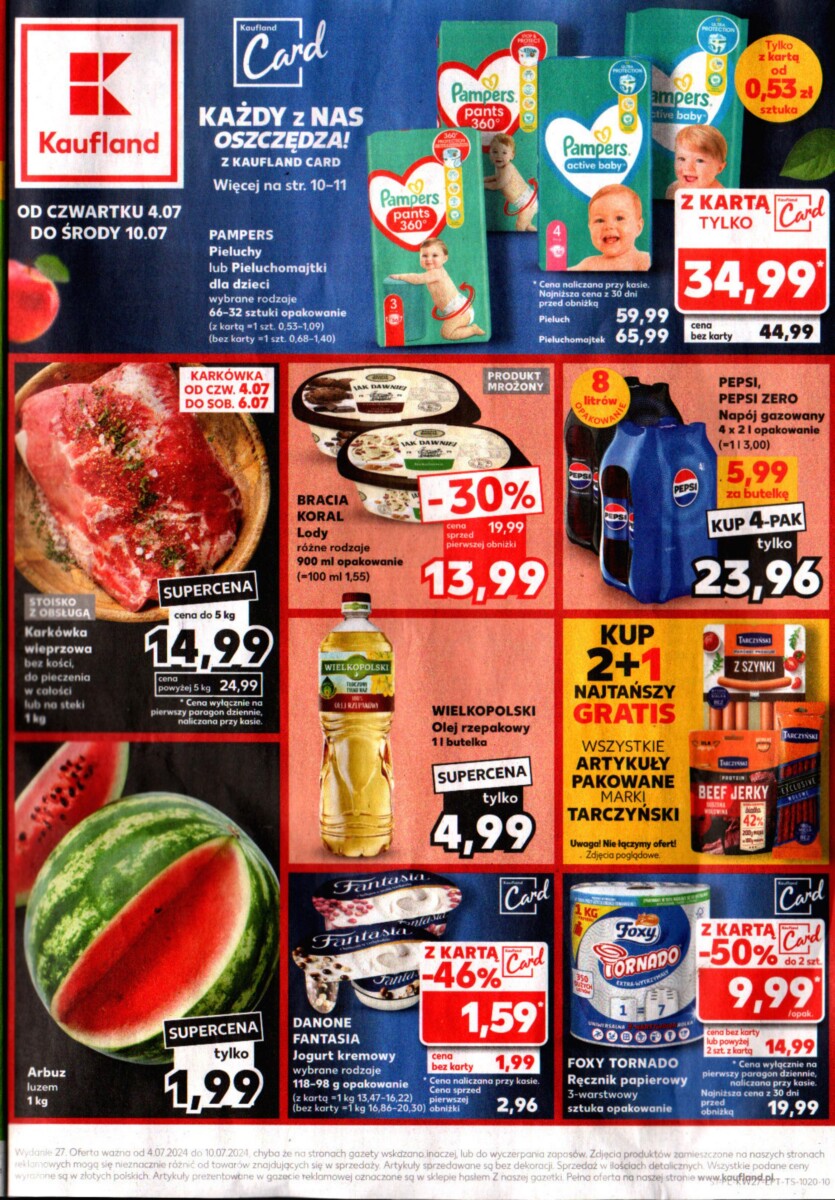 Kaufland Gazetka od 04.07.2024 do 10.07.2024