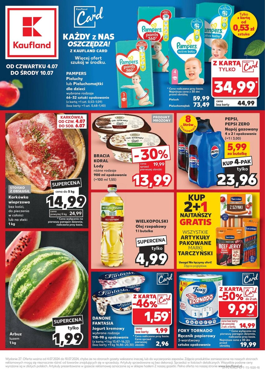 Kaufland Gazetka od 04.07.2024 do 10.07.2024