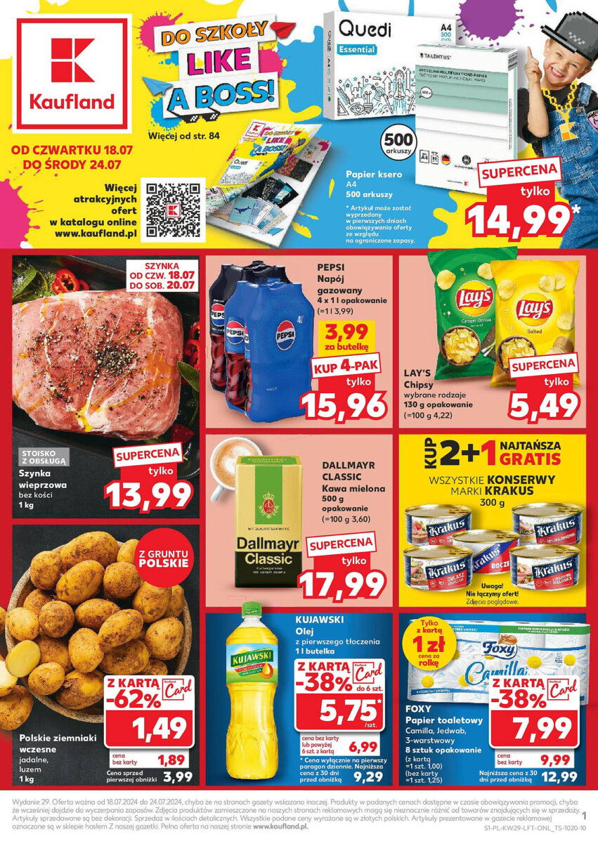 Kaufland Gazetka od 18.07.2024 do 24.07.2024