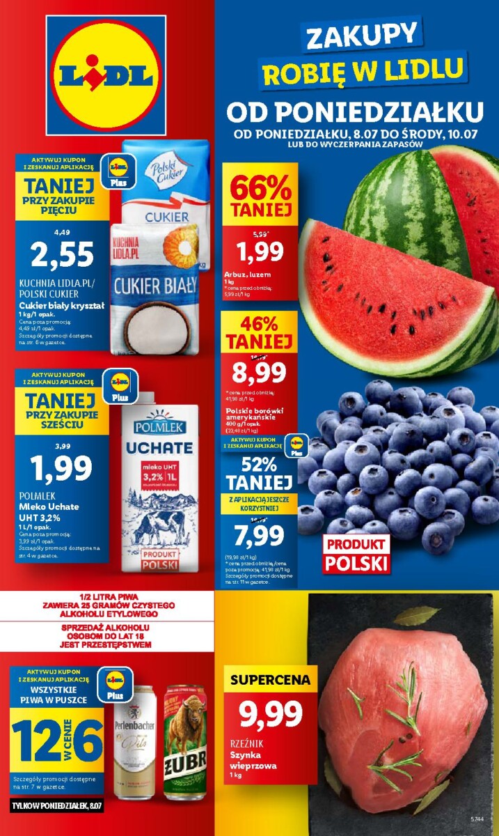 Gazetka LIDL od 08.07.2024 do 10.07.2024