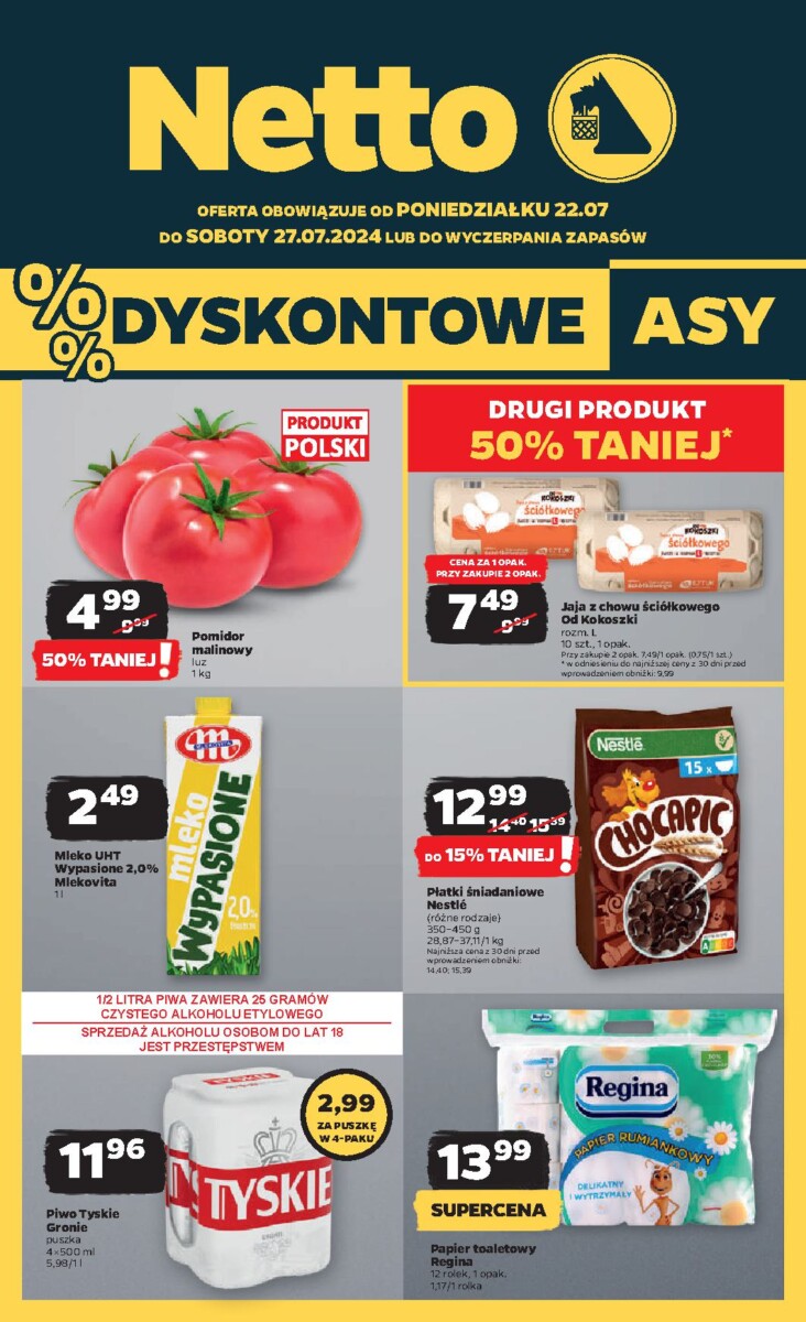 Gazetka NETTO od 22.07.2024 do 27.07.2024