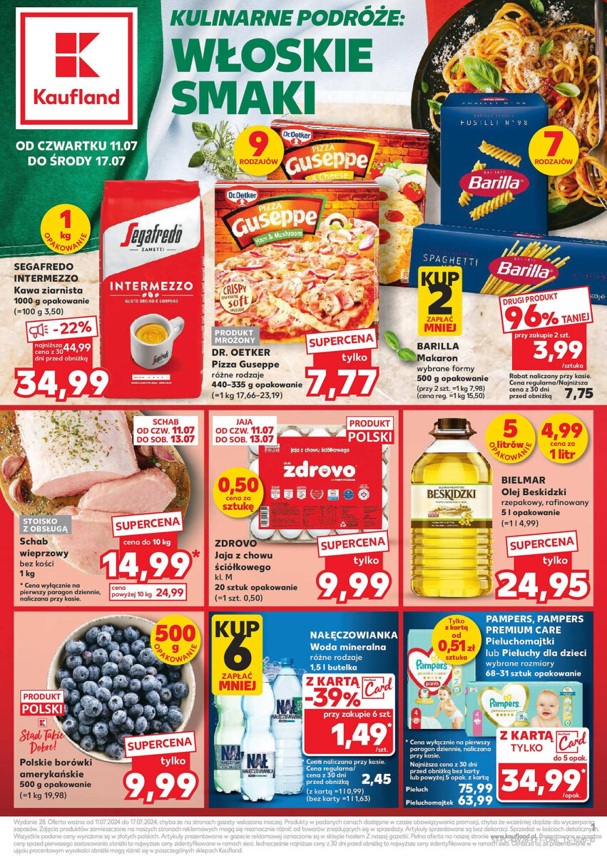 Kaufland Gazetka od 11.07.2024 do 17.07.2024