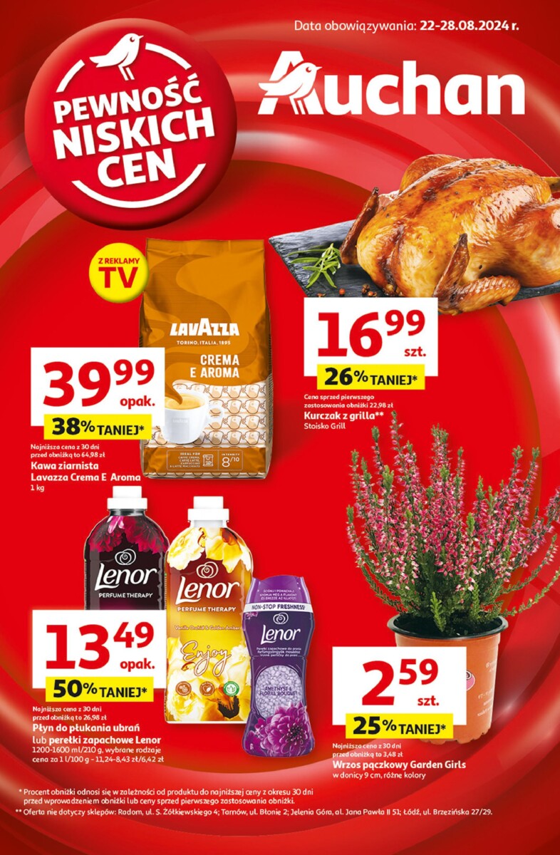 Gazetka Auchan od 22.08.2024 do 28.08.2024 - Hypermarket