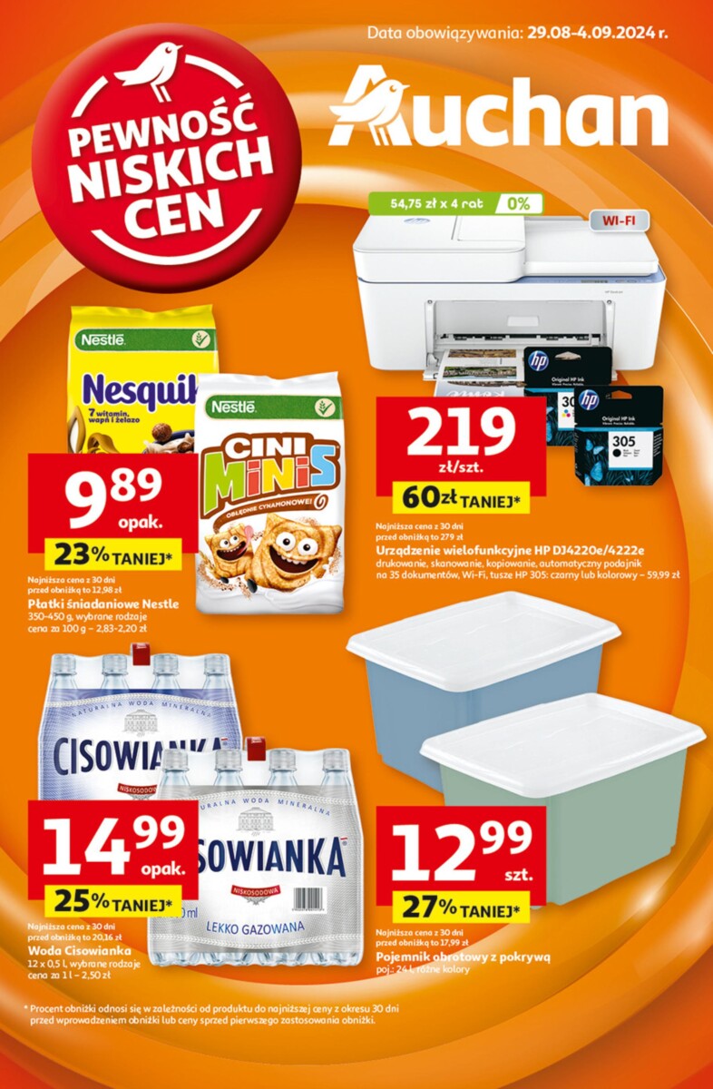 Gazetka Auchan od 29.08.2024 do 04.09.2024 - Hypermarket