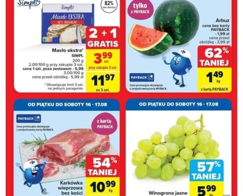 Gazetka CARREFOUR od 12.08.2024 do 17.08.2024