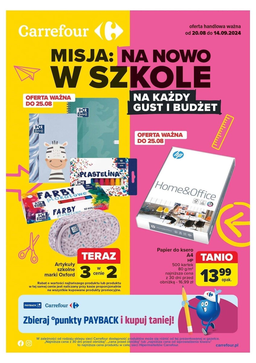 Gazetka CARREFOUR od 20.08.2024 do 14.08.2024