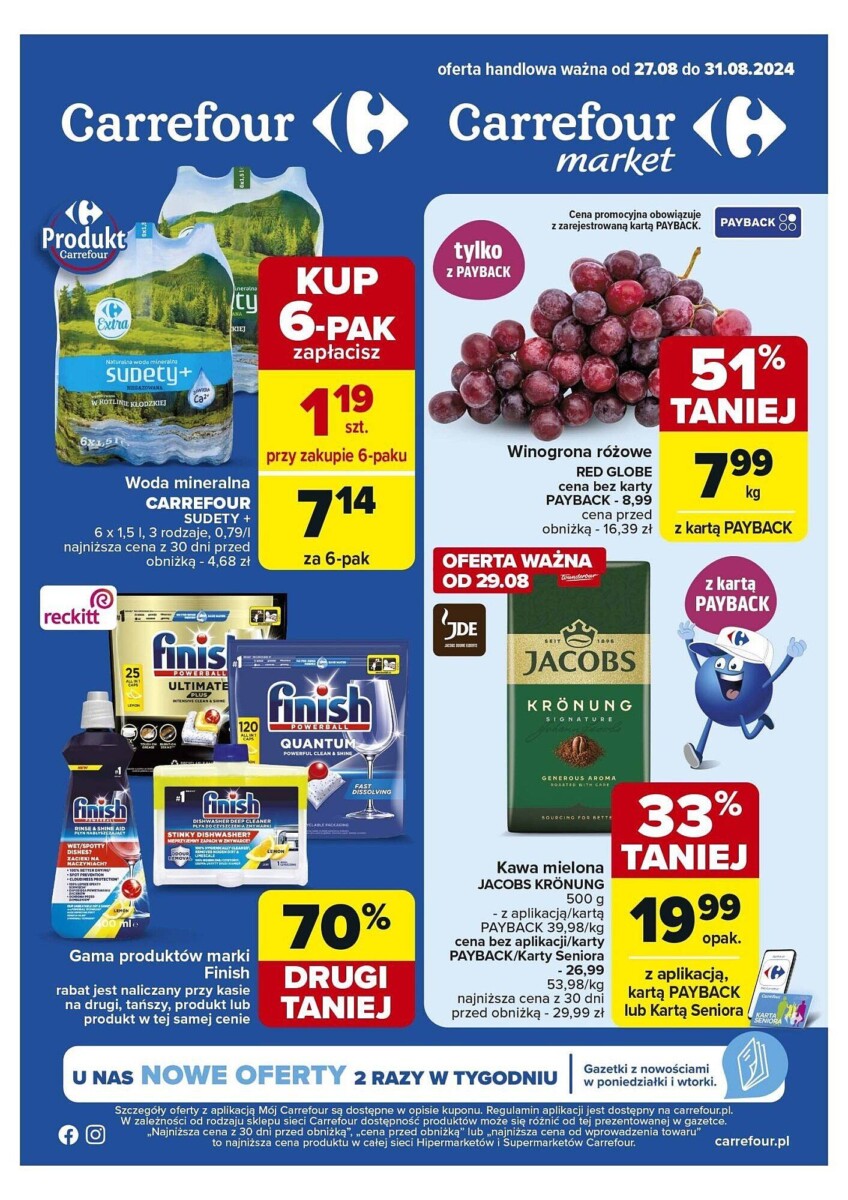 Gazetka CARREFOUR od 27.08.2024 do 31.08.2024