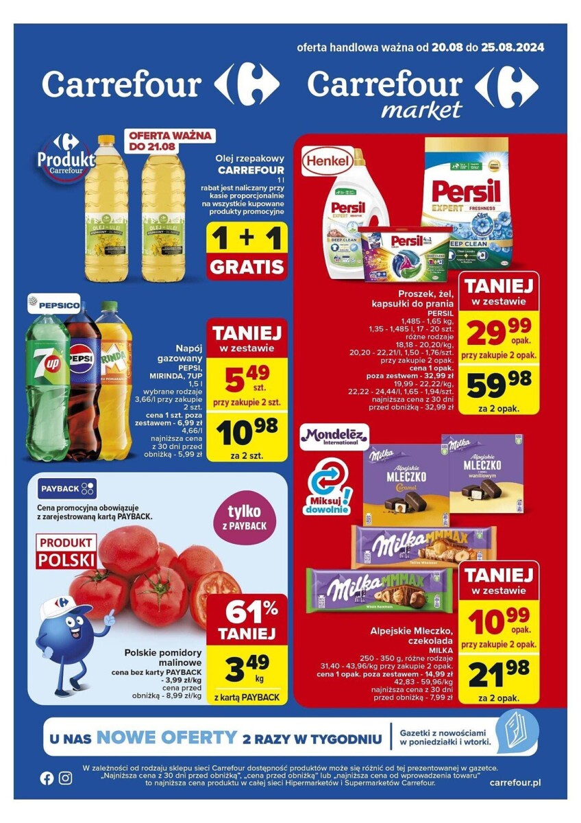 Gazetka CARREFOUR od 20.08.2024 do 25.08.2024