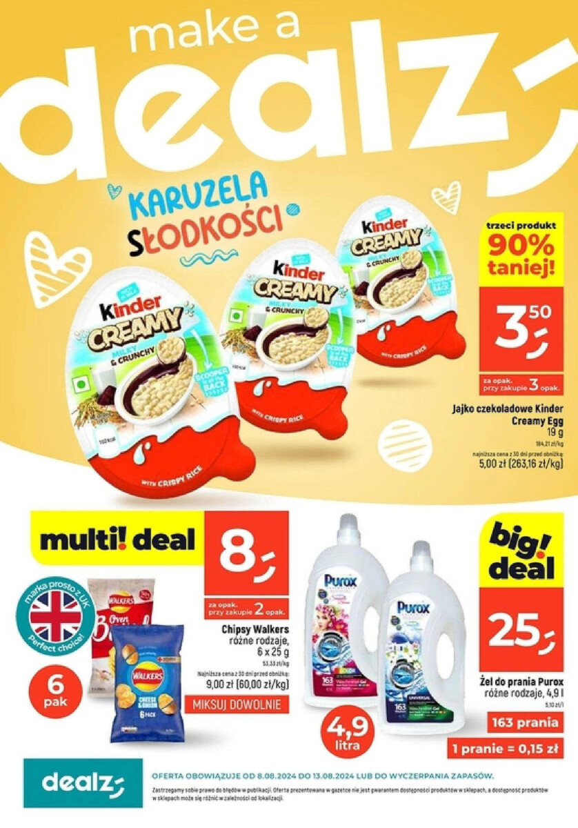 Gazetka Dealz od 08.08.2024 do 13.08.2024