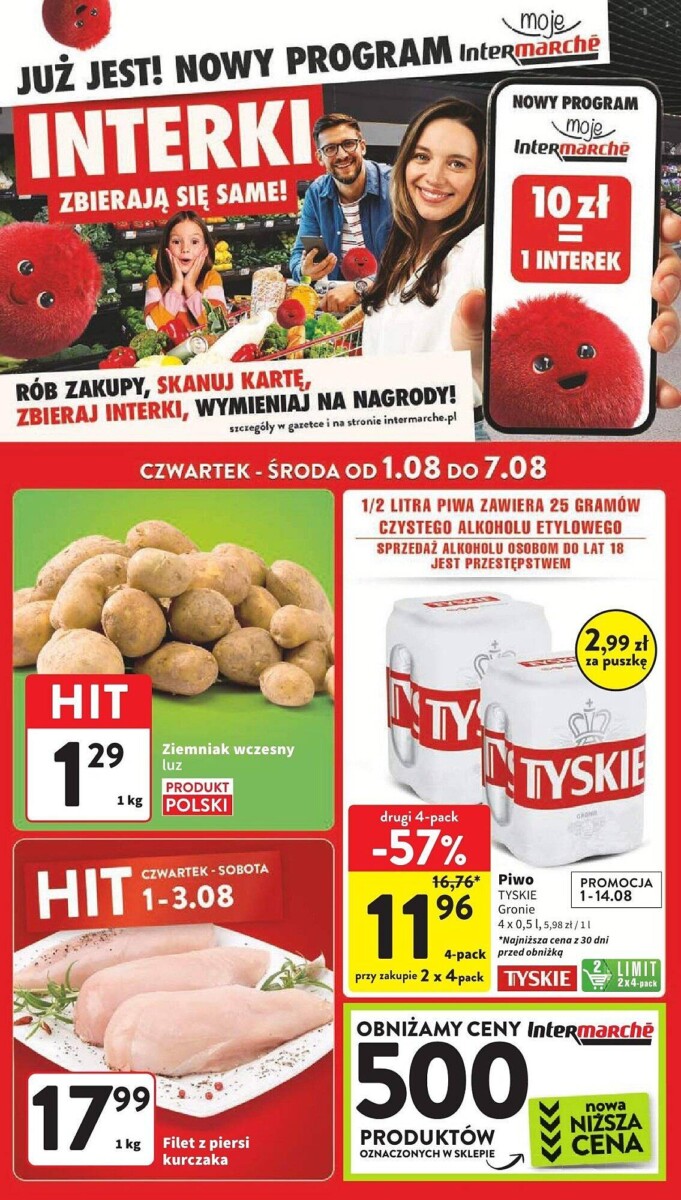 Gazetka INTERMARCHE od 01.08.2024 do 07.08.2024