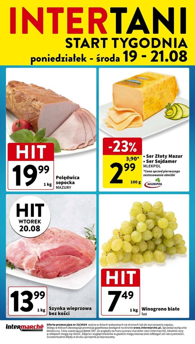 Gazetka INTERMARCHE od 19.08.2024 do 21.08.2024