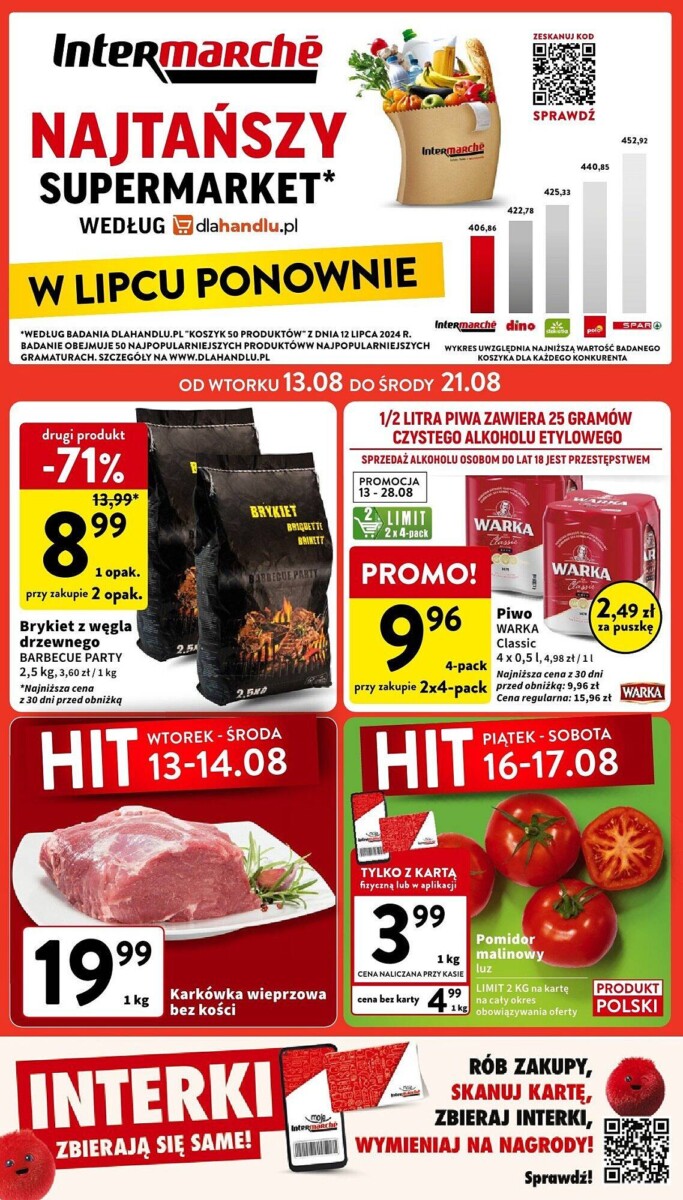 Gazetka INTERMARCHE od 13.08.2024 do 21.08.2024