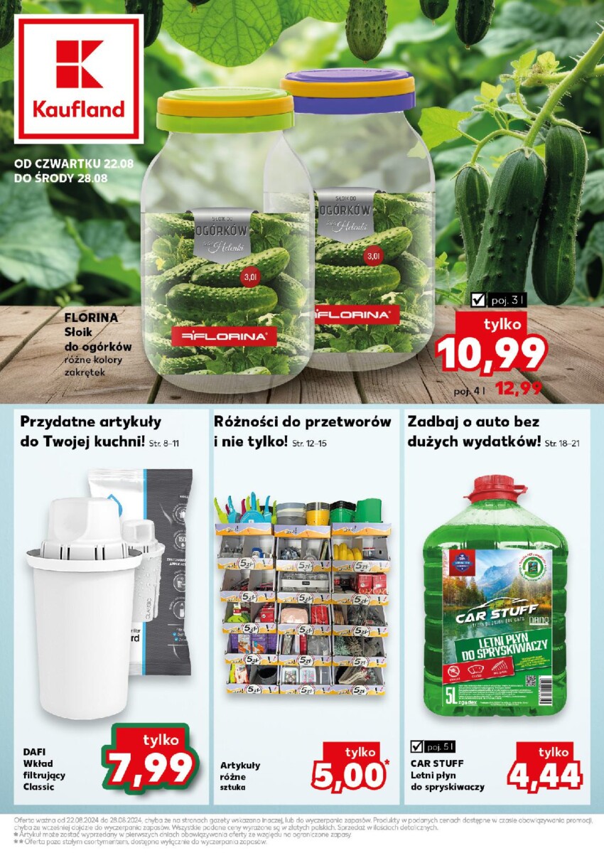 Kaufland Gazetka od 22.08 do 28.08.2024