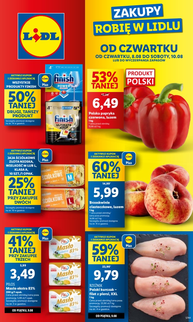 Gazetka LIDL od 08.08.2024 do 10.08.2024