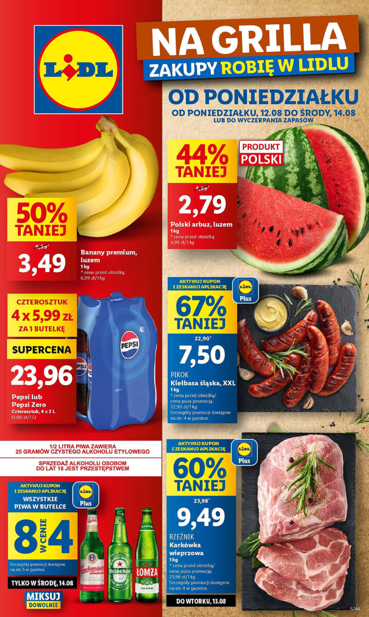 Gazetka LIDL od 12.08.2024 do 14.08.2024