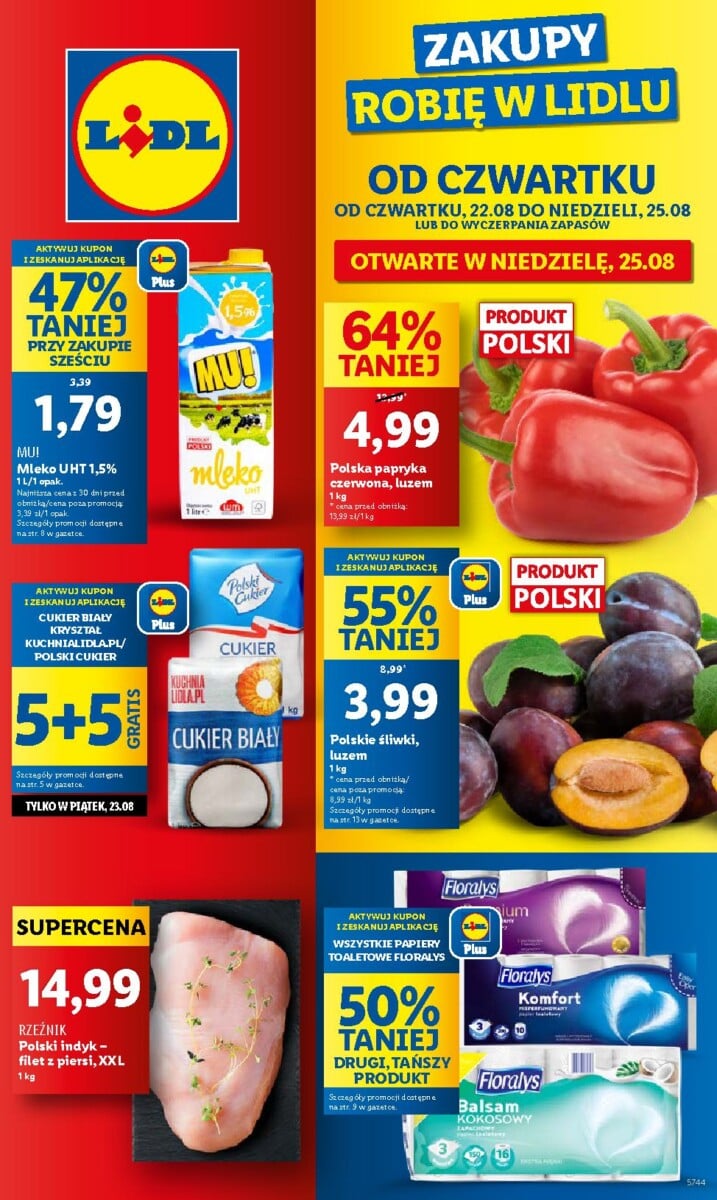 Gazetka LIDL od 22.08.2024 do 25.08.2024