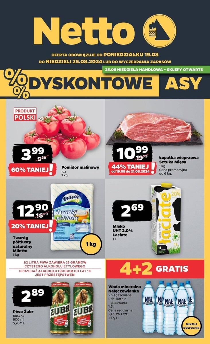 Gazetka NETTO od 19.08.2024 do 25.08.2024