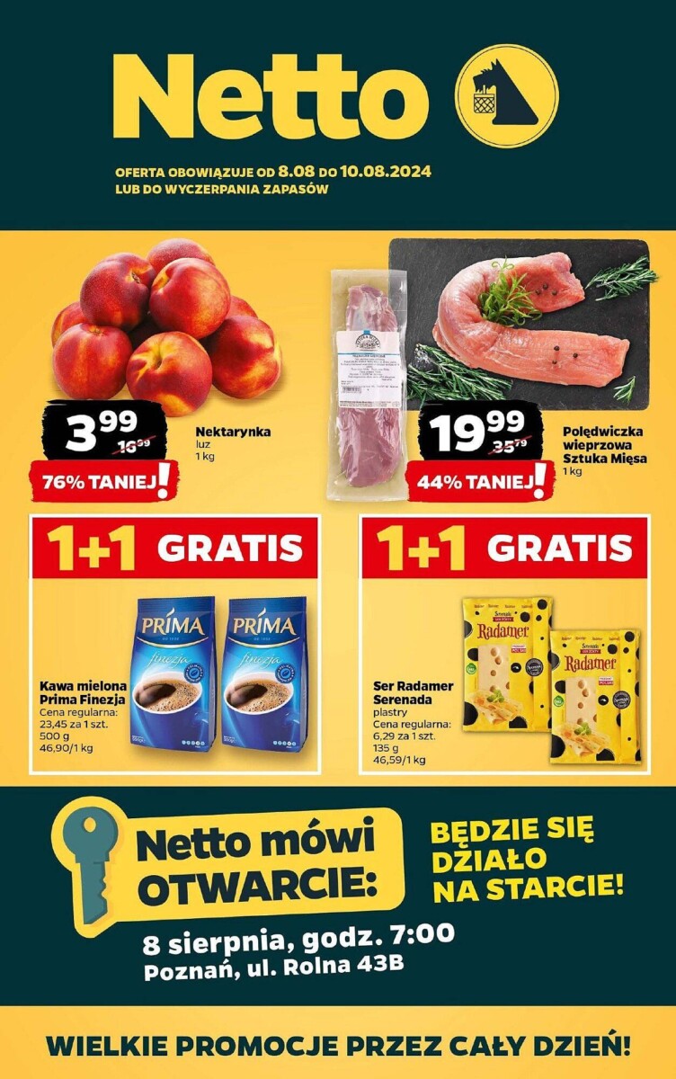 Gazetka NETTO od 08.08 do 10.08.2024