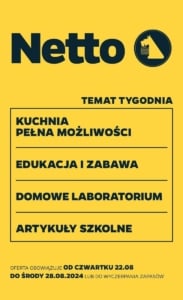 Gazetka NETTO od 22.08.2024 do 28.08.2024 - non food