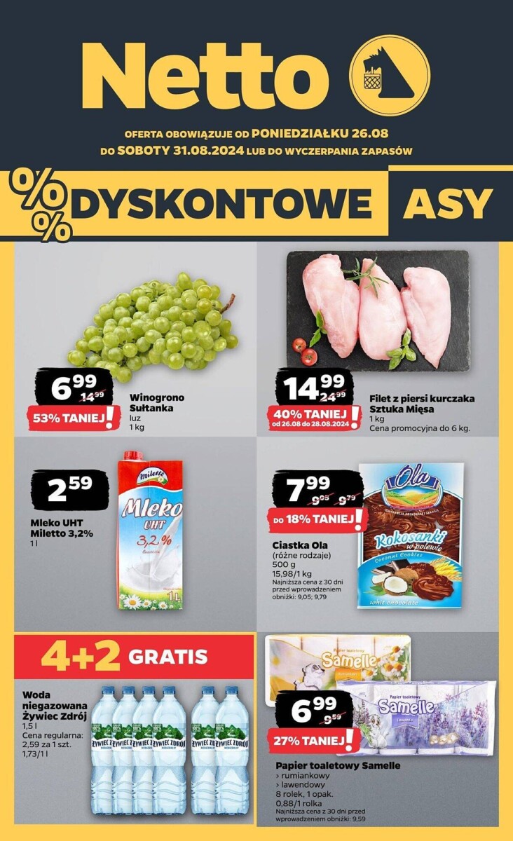 Gazetka NETTO od 26.08.2024 do 31.08.2024