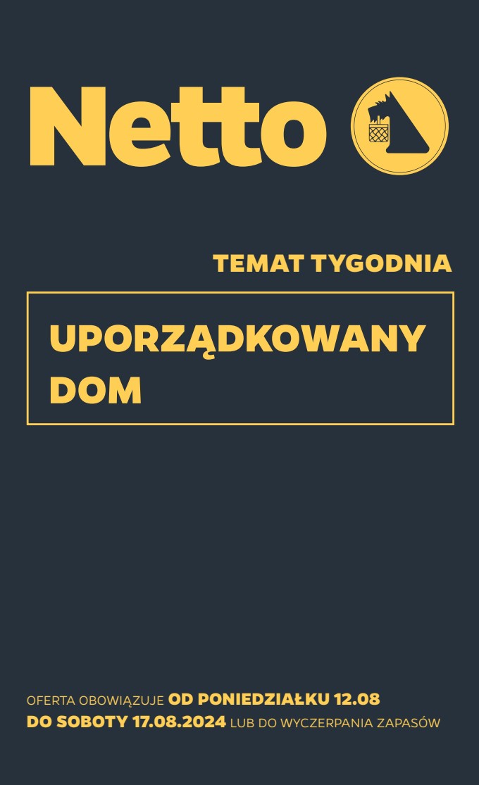 Gazetka NETTO od 12.08.2024 do 17.08.2024 - non food